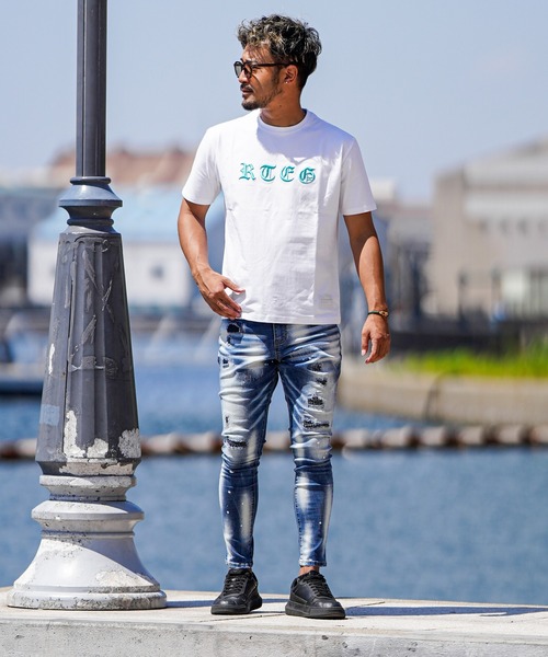 RTEGO.EE/エンブロイダリーティー（Tシャツ/カットソー
