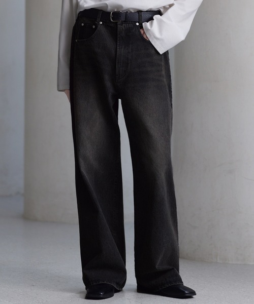 CLEL(NC)́yCLELzRelief Straight Denim Pants / [tXg[gfjpc(fjpc)