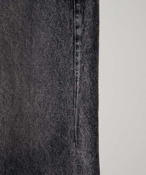 CLEL（クレイル）の「【CLEL】Relief Straight Denim Pants / レリーフストレートデニムパンツ【セットアップ対応】（デニムパンツ・メンズ・ブラック/グレー/ブルー系/ブラック系/ブラック系1/ブルー・XS/S/M/L）」の9枚目の写真