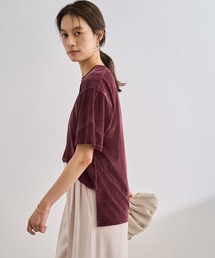 ROPE' | シアーベロアTシャツ/洗える(Tシャツ/カットソー)