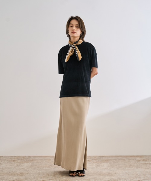 ROPE'(ロペ)の「シアーベロアTシャツ/イージーケア(Tシャツ/カットソー・レディース・ブラック/ワイン/グレー・FREE)」の20枚目の写真
