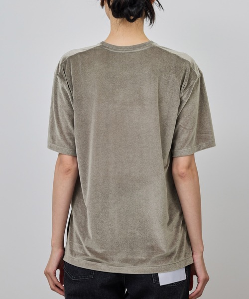 ROPE'(ロペ)の「シアーベロアTシャツ/イージーケア(Tシャツ/カットソー・レディース・ブラック/ワイン/グレー・FREE)」の10枚目の写真