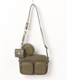 【美品】MICHAEL KORS ショルダーバッグ　グリーン 楽天市場】マイケルコース ショルダーバッグ ポシェット 2WAY