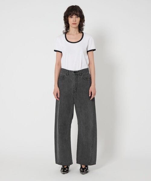 完売商品！！ASTRAET 13 オンス ロングポット デニムパンツUNISEX ASTRAET ジーンズ デニム デニムパンツ 「ASTRAET」13オンス
