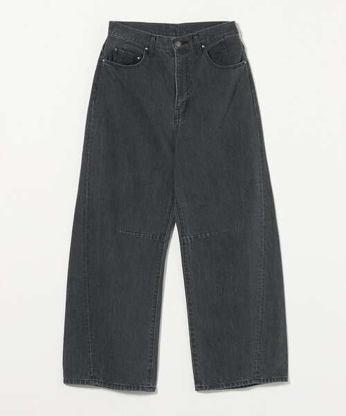 【美品】ASTRAET 定価4.4万13オンス ルーファ デニムパンツ ASTRAET＞13オンス ルーファ ブラックデニムパンツ UNISEX