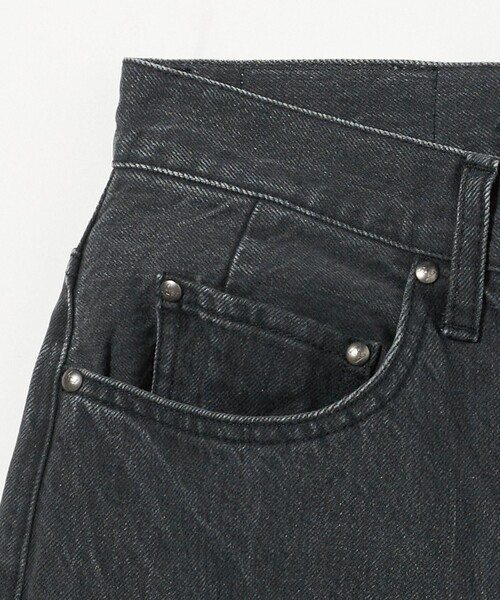 【美品】ASTRAET 定価4.4万13オンス ルーファ デニムパンツ ASTRAET＞13オンス REGULAR ブラックデニムパンツ UNISEX