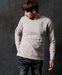 Tシャツ・カットソー NICK&NICOLE OBLIQUE LINE LONG SLEEVE TOP 5BJH1175 NICK&NICOLE（ニック＆ニコール）の長袖Tシャツ一覧 | 60