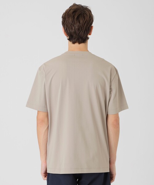 BLACK LABEL CRESTBRIDGE(ブラックレーベル・クレストブリッジ)の「シアーチェックコンビTシャツ(Tシャツ/カットソー・メンズ・ブラック/ベージュ系その他/オフホワイト・L/M/XL)」の14枚目の写真