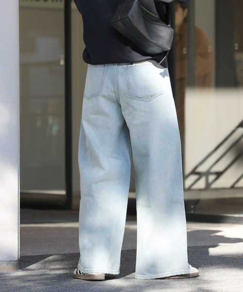 JOURNAL STANDARD relume（ジャーナルスタンダード　レリューム）の「《WEB限定追加4》バギーデニム（デニムパンツ・レディース・サックスブルー・36/38）」の17枚目の写真