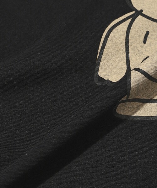 cotton pan（コットンパン）の「COTTON PAN/コットンパン くま フロントプリントTシャツ / CP25AW-FH005（Tシャツ/カットソー・メンズ・ブラック/ホワイト・L/M）」の17枚目の写真
