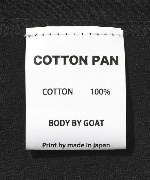 cotton pan（コットンパン）の「COTTON PAN/コットンパン くま フロントプリントTシャツ / CP25AW-FH005（Tシャツ/カットソー・メンズ・ブラック/ホワイト・L/M）」の16枚目の写真