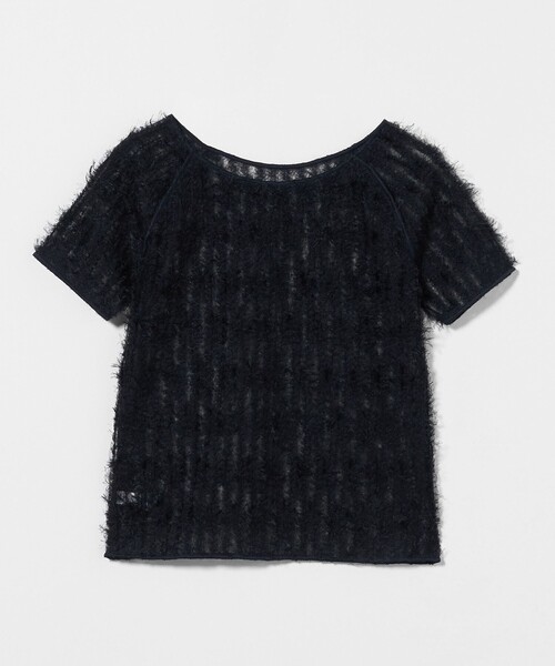 ATTISESSION（アティセッション）の「＜ATTISESSION＞フェザーライク チュール プルオーバー トップス（その他トップス・レディース・オフホワイト/ネイビー・FREE）」の11枚目の写真