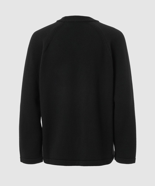 COMME des GARCONS HOMME（コム デ ギャルソン・オム）の「SWITCHING CREW NECK KNIT（ニット/セーター・メンズ・ブラック/ライトグレー・L/M/S）」の3枚目の写真