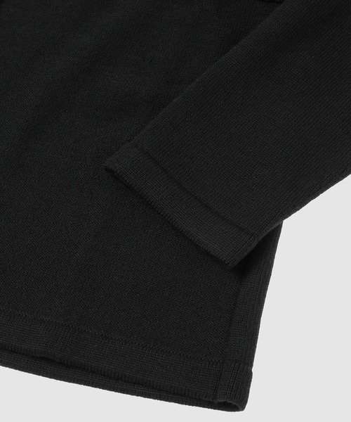 COMME des GARCONS HOMME（コム デ ギャルソン・オム）の「SWITCHING CREW NECK KNIT（ニット/セーター・メンズ・ブラック/ライトグレー・L/M/S）」の5枚目の写真