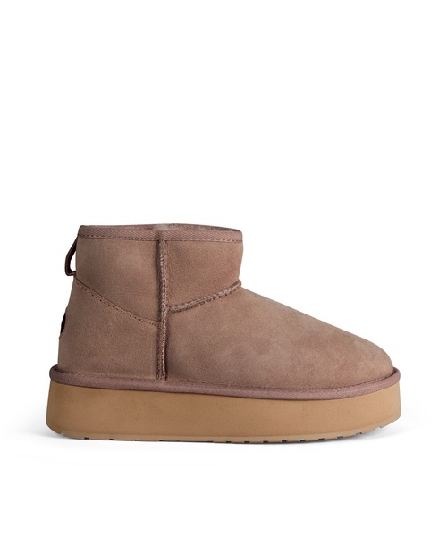 EMU Australia（エミューオーストラリア）の「Stinger Micro Flatform 2.0（ブーツ・レディース・ブラック/ベージュ/チョコ/クリーム/グレイッシュベージュ・8/7/6/9/5）」の16枚目の写真