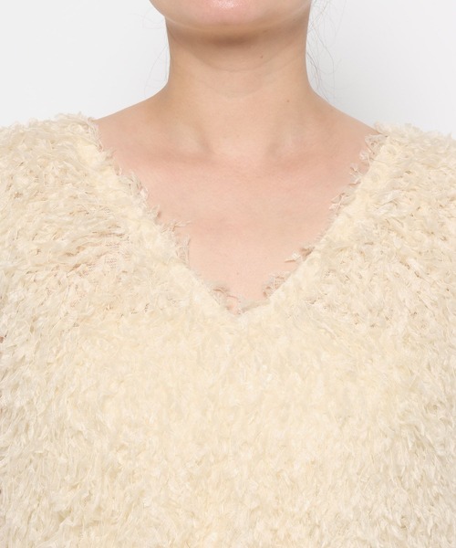 mysty woman（ミスティウーマン）の「2WAYフラッフィーベスト 584675（ベスト・レディース・グレー/アイボリー/ブラック・FREE）」の12枚目の写真