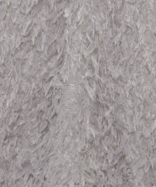 mysty woman（ミスティウーマン）の「2WAYフラッフィーベスト 584675（ベスト・レディース・グレー/アイボリー/ブラック・FREE）」の4枚目の写真