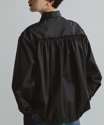 CINOH(�`�m)��SUPIMA C/PE/PU BACK GATHER SHIRT(�V���c/�u���E�X)