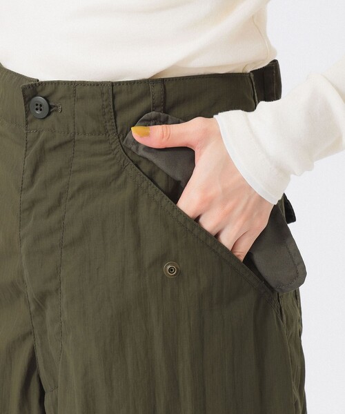 BEAMS BOY(ビームスボーイ)の「【1/15再値下げ】ヘリクルー パンツ(カーゴパンツ・レディース・オリーブ/ネイビー・0/1)」の8枚目の写真