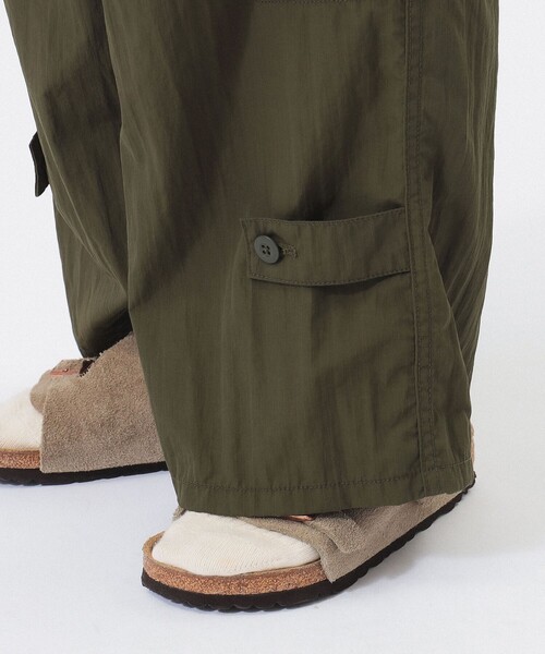 BEAMS BOY(ビームスボーイ)の「【1/15再値下げ】ヘリクルー パンツ(カーゴパンツ・レディース・オリーブ/ネイビー・0/1)」の9枚目の写真