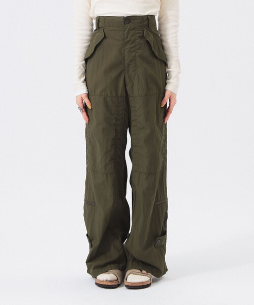 BEAMS BOY(ビームスボーイ)の「【1/15再値下げ】ヘリクルー パンツ(カーゴパンツ・レディース・オリーブ/ネイビー・0/1)」の11枚目の写真