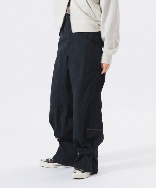 BEAMS BOY(ビームスボーイ)の「【1/15再値下げ】ヘリクルー パンツ(カーゴパンツ・レディース・オリーブ/ネイビー・0/1)」の14枚目の写真