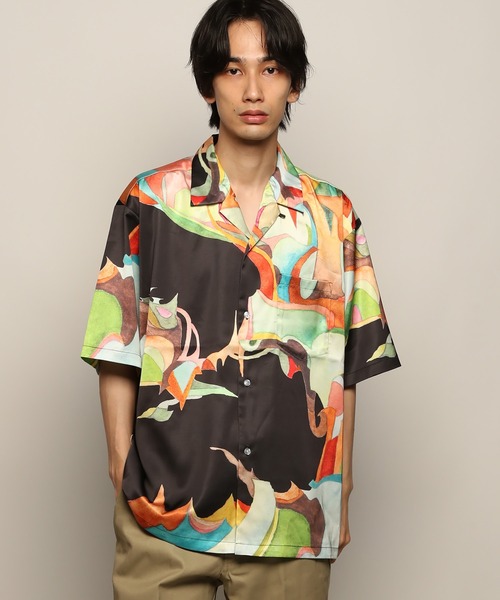 Nujabes】 ヌジャベス Metaphorical アロハシャツ（シャツ/ブラウス