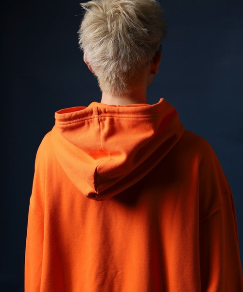 NERDY（ノルディ）の「ローエッジフーディー（パーカー・メンズ・ブラック/オレンジ/ブルー・LL/S/M/L）」の8枚目の写真