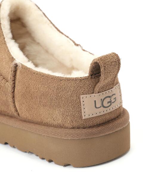 UGG(アグ)の「UGG(アグ)Classic Micro/1173891(ブーツ・レディース・ベージュ/ブラック・7/8/6)」の9枚目の写真