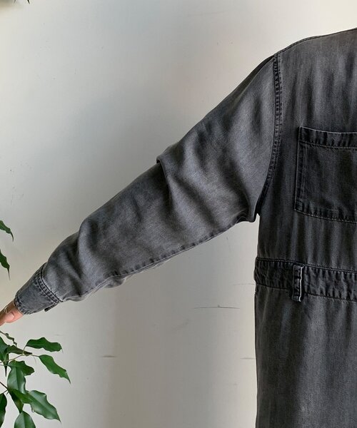 DouDou(ドゥドゥ)の「リヨセルデニムワンピース(ワンピース・レディース・ブルー/ブラック・FREE/TM)」の17枚目の写真