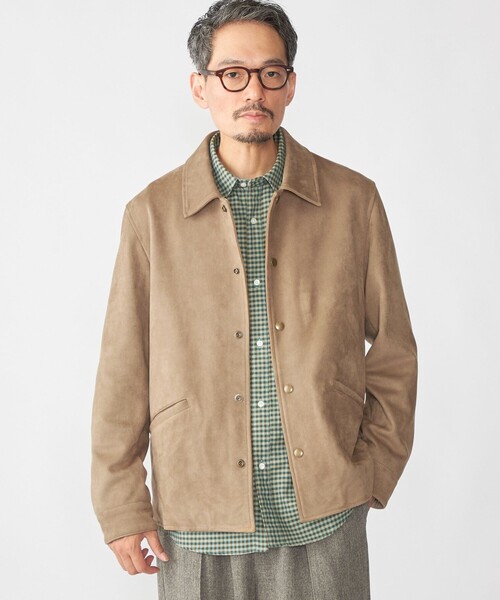 SHIPS（シップス）の「SHIPS: ポリエステル フェイク スエード コーチ