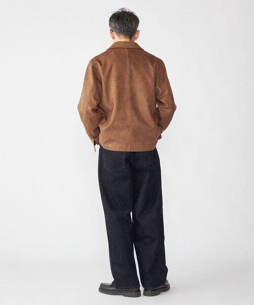 SHIPS(シップス)の「SHIPS: ポリエステル フェイク スエード コーチ ブルゾン(ブルゾン・メンズ・グレー/ブラウン・SMALL/MEDIUM/LARGE/X-LARGE)」の18枚目の写真