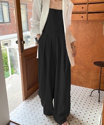 バックデザインキャミオールインワン