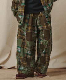 チェック パッチワーク」に該当するパンツファッション通販 - ZOZOTOWN