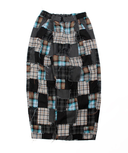 Universal Style Wear（ユニバーサルスタイルウェア）の「Universal Style Wear パッチワーク パンツ（その他パンツ・メンズ・スミクロ/グレー/オフホワイト/カーキ・X-LARGE/LARGE/MEDIUM）」の15枚目の写真