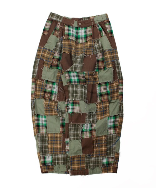 Universal Style Wear（ユニバーサルスタイルウェア）の「Universal Style Wear パッチワーク パンツ（その他パンツ・メンズ・スミクロ/グレー/オフホワイト/カーキ・X-LARGE/LARGE/MEDIUM）」の17枚目の写真