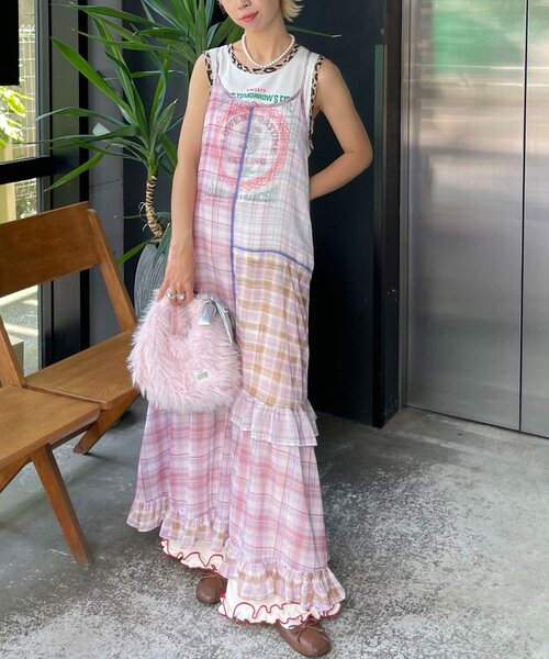 HELLO.SANFRANCISCO（ハローサンフランシスコ）の「【HELLO.SANFRANCISCO/ハローサンフランシスコ】リボンチャーム付きマルチWAYファーBAG（ショルダーバッグ・レディース・ピンク/ブルー/イエロー・FREE）」の17枚目の写真