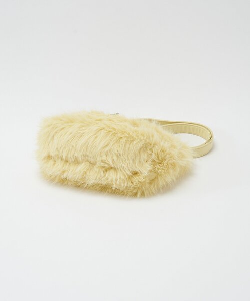 HELLO.SANFRANCISCO（ハローサンフランシスコ）の「【HELLO.SANFRANCISCO/ハローサンフランシスコ】リボンチャーム付きマルチWAYファーBAG（ショルダーバッグ・レディース・ピンク/ブルー/イエロー・FREE）」の11枚目の写真