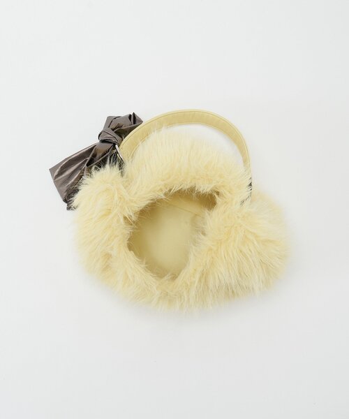 HELLO.SANFRANCISCO（ハローサンフランシスコ）の「【HELLO.SANFRANCISCO/ハローサンフランシスコ】リボンチャーム付きマルチWAYファーBAG（ショルダーバッグ・レディース・ピンク/ブルー/イエロー・FREE）」の12枚目の写真