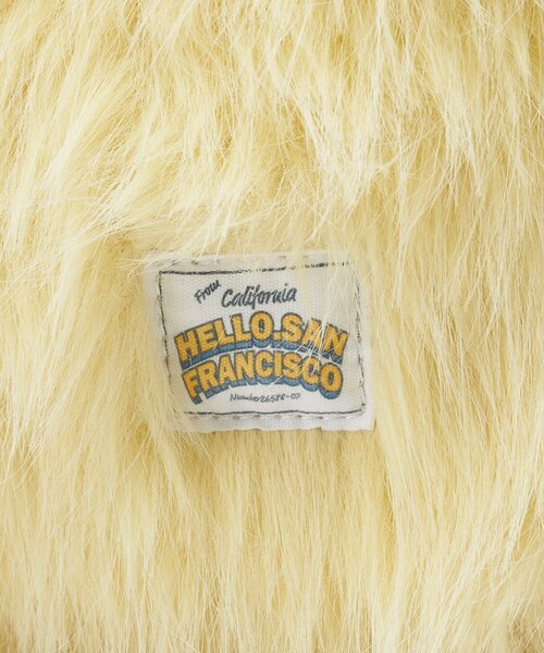 HELLO.SANFRANCISCO（ハローサンフランシスコ）の「【HELLO.SANFRANCISCO/ハローサンフランシスコ】リボンチャーム付きマルチWAYファーBAG（ショルダーバッグ・レディース・ピンク/ブルー/イエロー・FREE）」の13枚目の写真