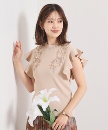 yori✳︎ケーブルニット大人気ピンク ニット/セーター（ピンク/桃色系・その他総柄）ファッション通販