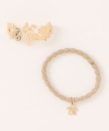 Kahiko | 【Kahiko】ホヌハワジュヘアカフ＆ヘアゴムセット(ヘアゴム)