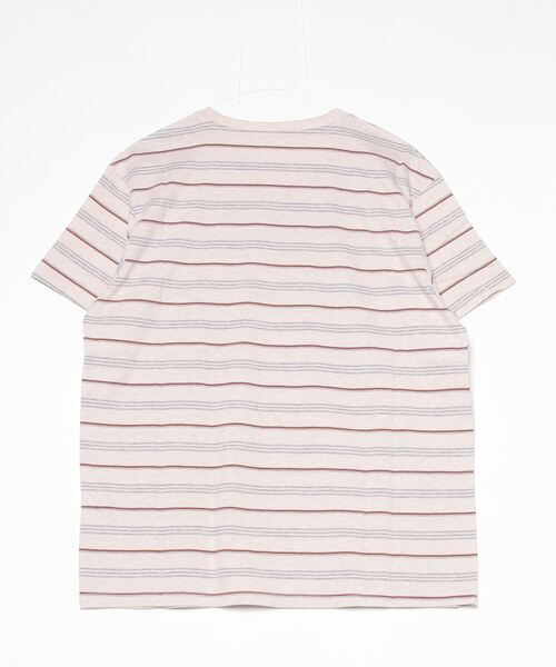 SHIPS（シップス）の「LEVAR:BLISS STRIPE CTN T SHIRT（Tシャツ/カットソー・レディース・ベージュ系その他/ネイビー・ONE SIZE）」の3枚目の写真