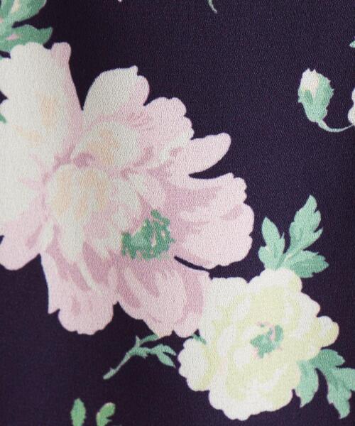 LAURA ASHLEY(ローラアシュレイ)の「【洗える/華やか見え】ブラムウェル柄 シフォンワンピース(ワンピース・レディース・グレー系/ネイビー系・38/40)」の6枚目の写真