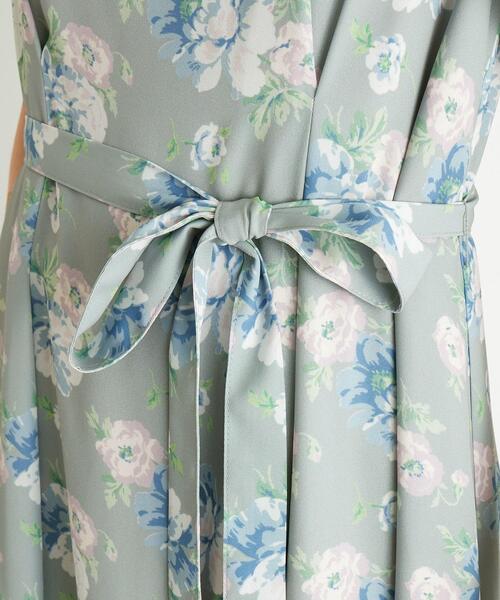 LAURA ASHLEY(ローラアシュレイ)の「【洗える/華やか見え】ブラムウェル柄 シフォンワンピース(ワンピース・レディース・グレー系/ネイビー系・38/40)」の17枚目の写真