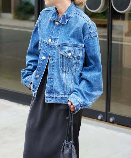 ULT OUTDOOR PRODUCTS デニムトラッカージャケット ブルー ULTデニムトラッカージャケット（デニムジャケット）｜OUTDOOR