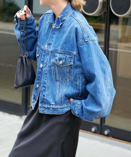 ULT OUTDOOR PRODUCTS デニムトラッカージャケット ブルー ULTデニムトラッカージャケット（デニムジャケット）｜OUTDOOR