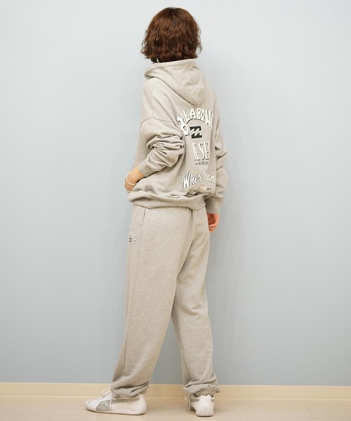 BILLABONG(ビラボン)の「BILLABONG/ビラボン バックプリントパーカー セットアップ対応 BF014-022(パーカー・レディース・ヘザーグレー/スミクロ/ホワイト/ピンク・M/L)」の20枚目の写真