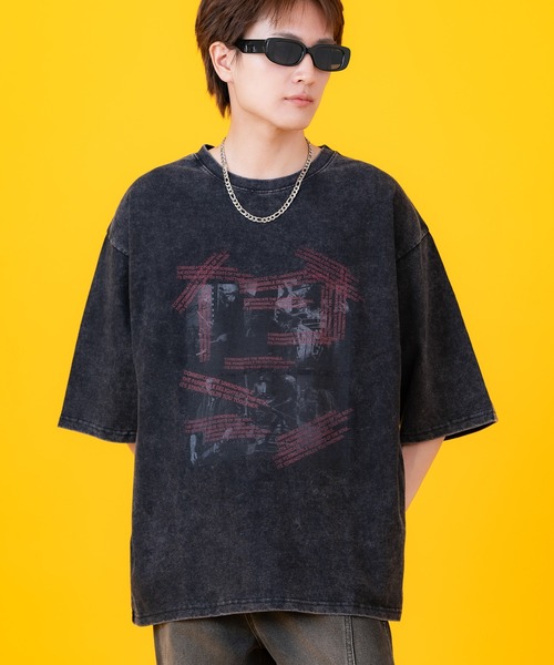 improves(インプローブス)の「アソート ケミカル 半袖Tシャツ(Tシャツ/カットソー・メンズ・ネイビー系6/ブルー系その他/レッド系その他2/ブラック系その他/ブラック系5/ブラック系4/ブラック系3/ブラック系2/ブラック系1/ブラック系/ネイビー系5/ネイビー系4/ネイビー系3/ネイビー系2/ネイビー系1/ブラック系その他2/ネイビー/ブラック/ブラック系8/ブラック系7/ブラック系6/ワイン系7/ワイン系/ネイビー系8・MEDIUM/SMALL/X-LARGE/LARGE)」の8枚目の写真