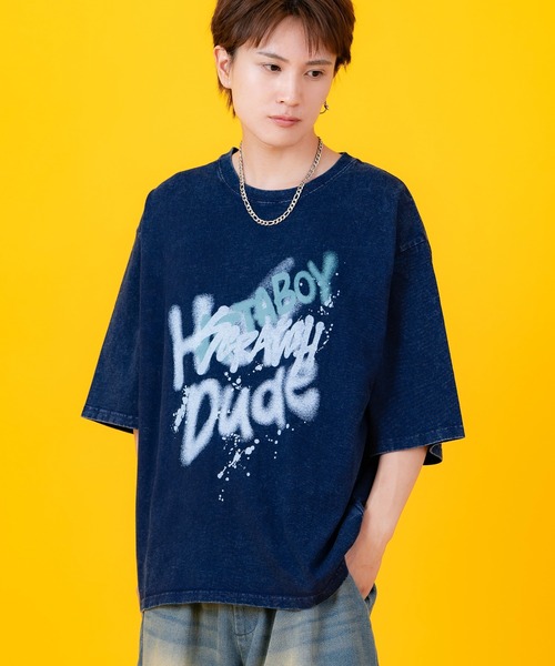 improves(インプローブス)の「アソート ケミカル 半袖Tシャツ(Tシャツ/カットソー・メンズ・ネイビー系6/ブルー系その他/レッド系その他2/ブラック系その他/ブラック系5/ブラック系4/ブラック系3/ブラック系2/ブラック系1/ブラック系/ネイビー系5/ネイビー系4/ネイビー系3/ネイビー系2/ネイビー系1/ブラック系その他2/ネイビー/ブラック/ブラック系8/ブラック系7/ブラック系6/ワイン系7/ワイン系/ネイビー系8・MEDIUM/SMALL/X-LARGE/LARGE)」の15枚目の写真
